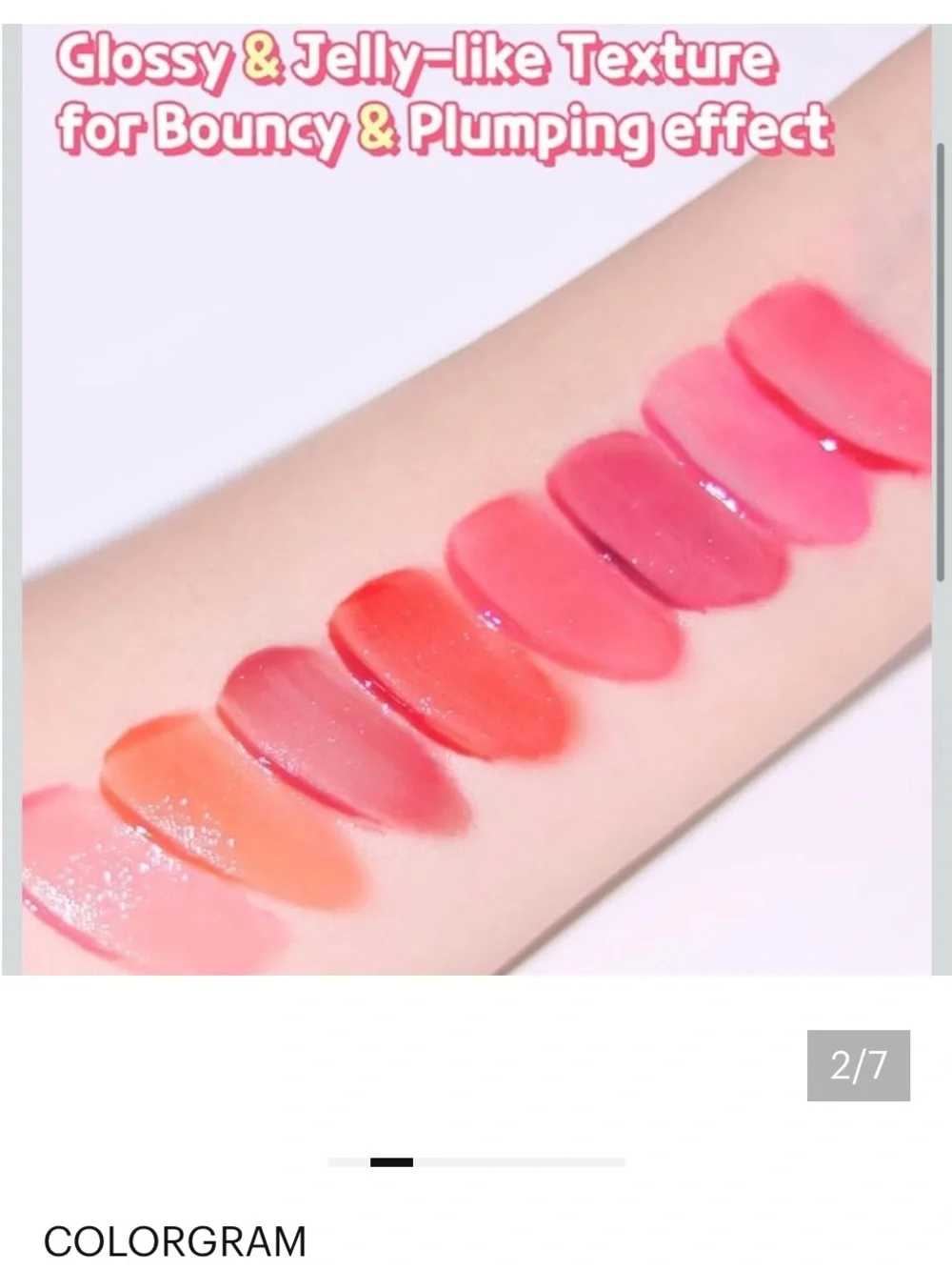 Colorgram Juicy Drop Tint Lip Gloss - 06 Nice Plum (Plum Pink)
